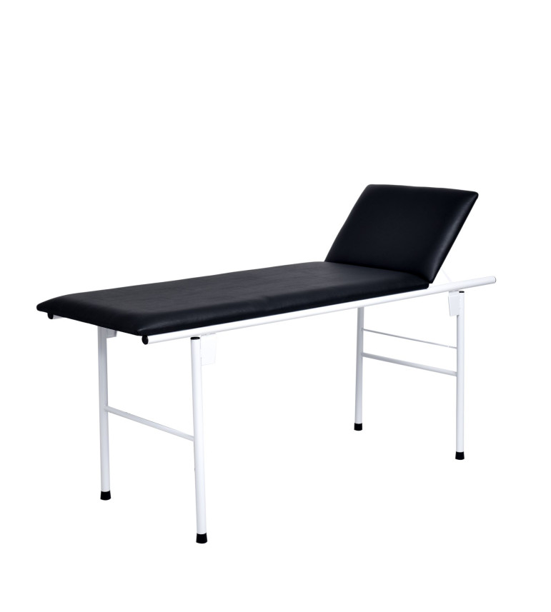 Maca/Mesa Divã Para Massagem Preto Com Pés Retiráveis Pintura Epóxi - S-8980